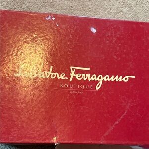 Salvatore Ferragamo Red Boutique Packaging